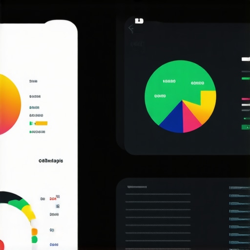 AI Data Analysis for Local SEO Visualization of AI algorithms analyzing local search trends with graphs and heatmaps.