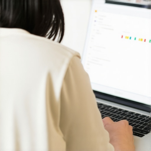 Schema Markup for Local SEO Person editing schema markup code on laptop for local SEO