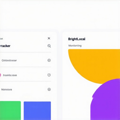 BrightLocal Dashboard for Local SEO Management Screenshot of BrightLocal's local SEO dashboard displaying citation and rank data