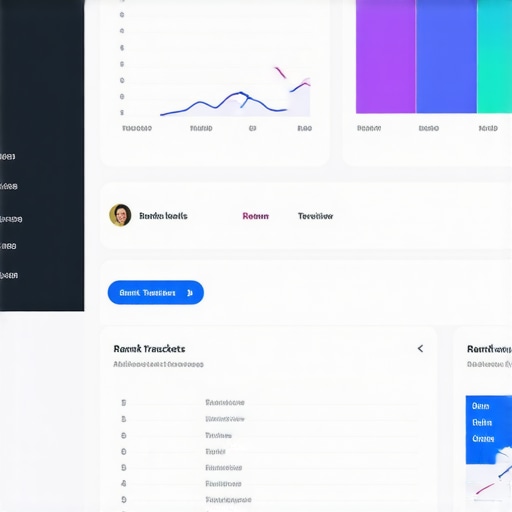 Local SEO Tools Dashboard Screenshot showcasing rank tracking and review management tools used for maintaining Map SEO strategies