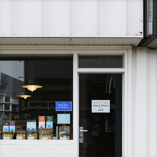 Photo of a local business storefront showing signage and welcoming entrance.
