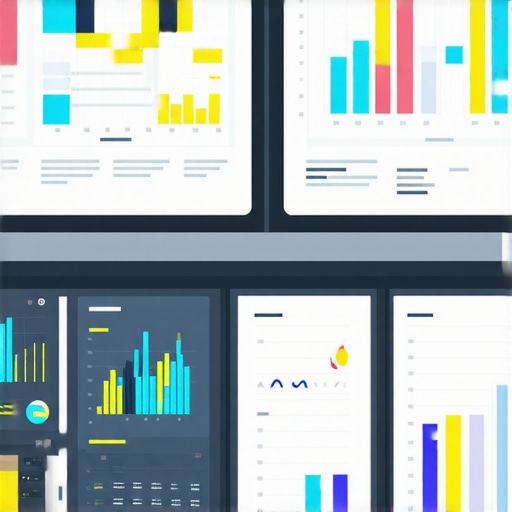 Screens displaying local SEO tools and analytics for map optimization