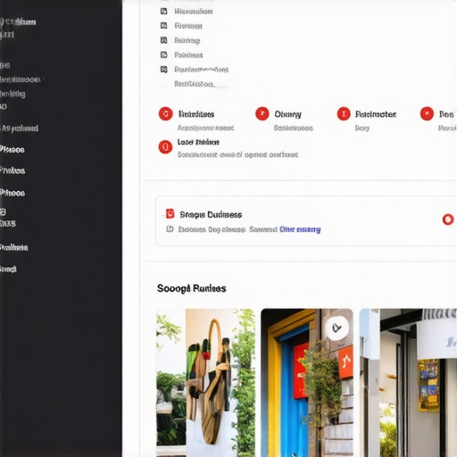 A well-optimized Google My Business profile displaying verified info, photos, and customer reviews.