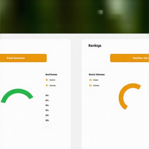 A detailed local SEO audit dashboard with rankings and citations