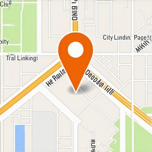 The specific way city landing pages should link to your map pin